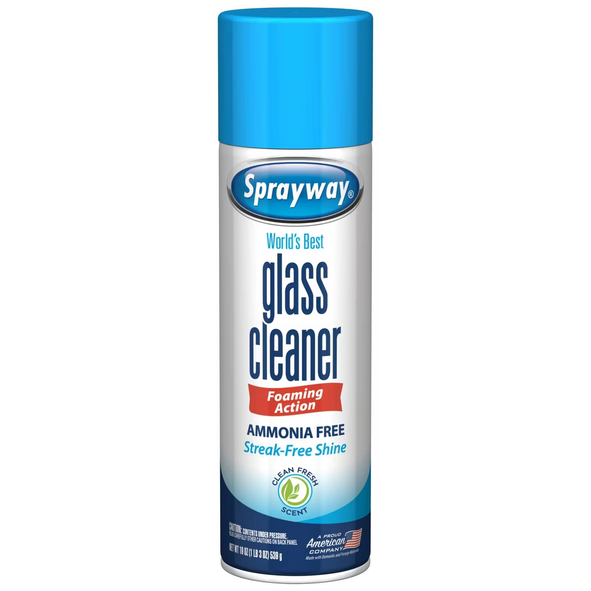 Glass Cleaner Streak - Limpiador de Vidrios en Aerosol Sin