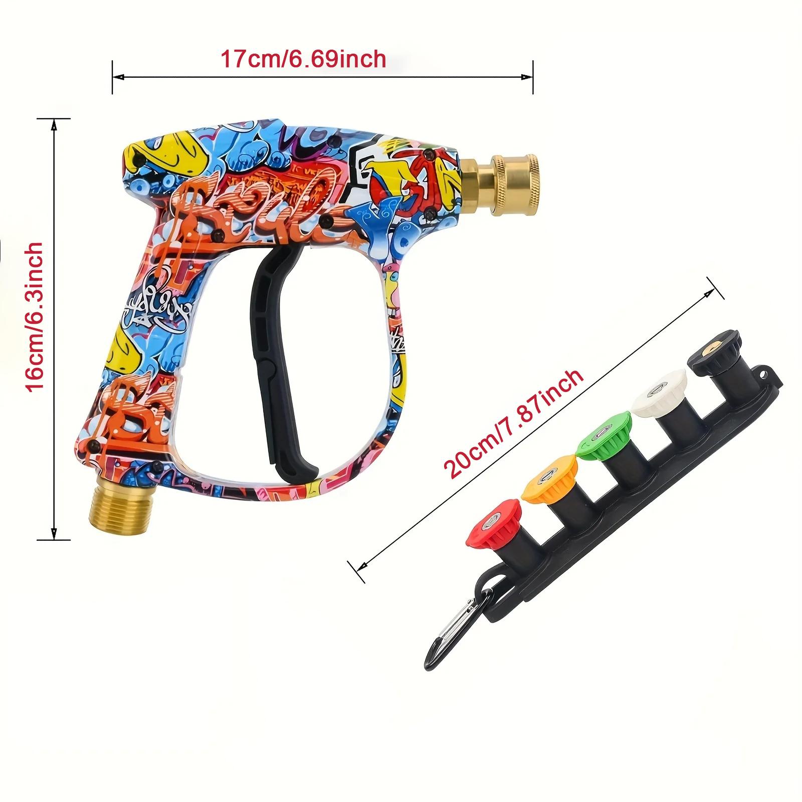 Pistola de agua de alta presió - Pressure Washer Foam Gun reseña y precio