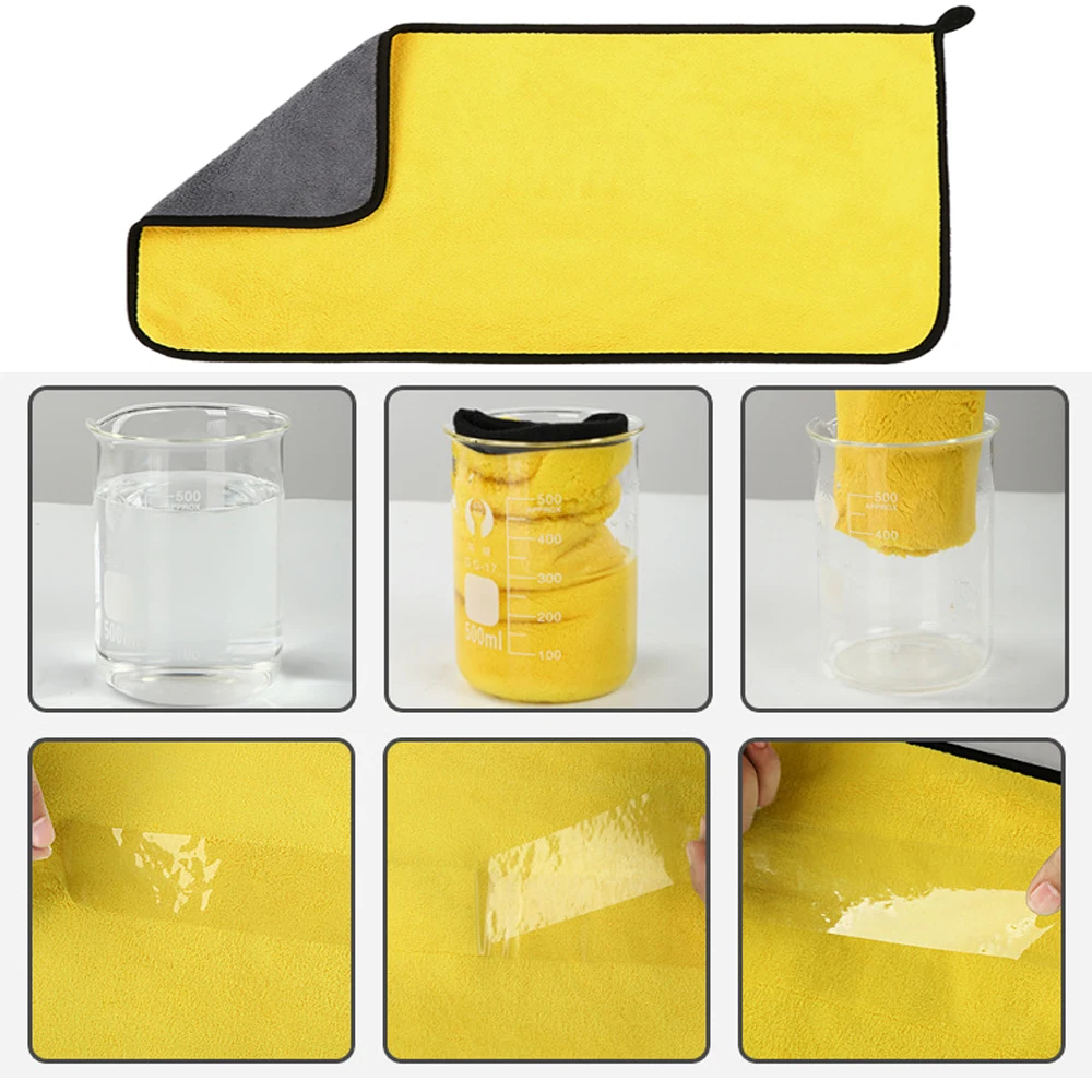 Toalla de limpieza de microfib - Microfiber Towel Detailing reseña y precio